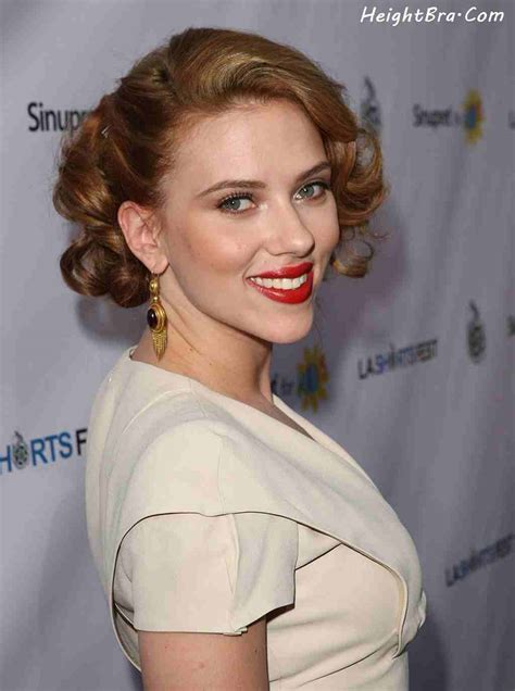 scarlett johansson bra size|Scarlett Johansson’s Stunning Physique, Height, Weight & More